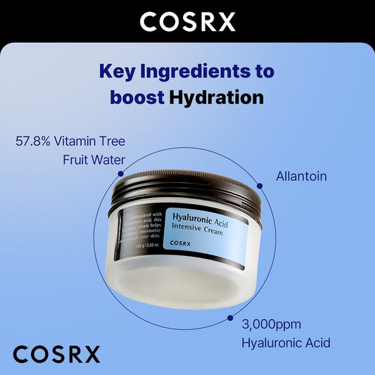 Hyaluronic Acid Intensive Cream 100G | Wrinkle Cream | Korean Skin Care, Animal Testing Free, Paraben Free