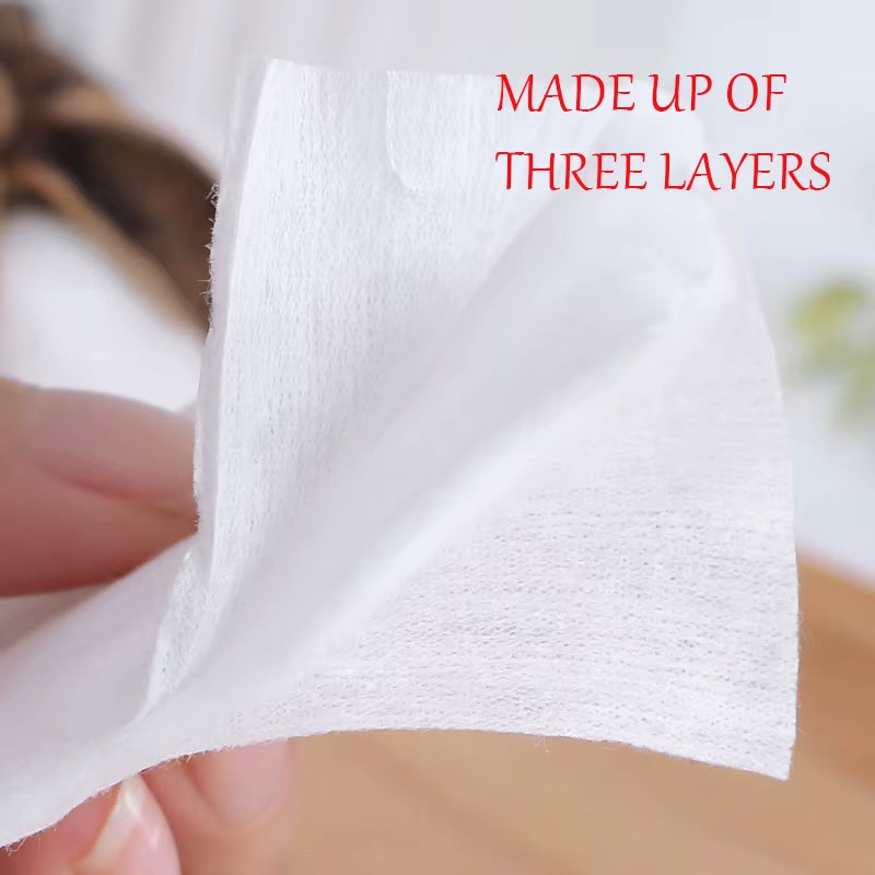 Cosmetic Cotton Pads Bags of 100 Pieces