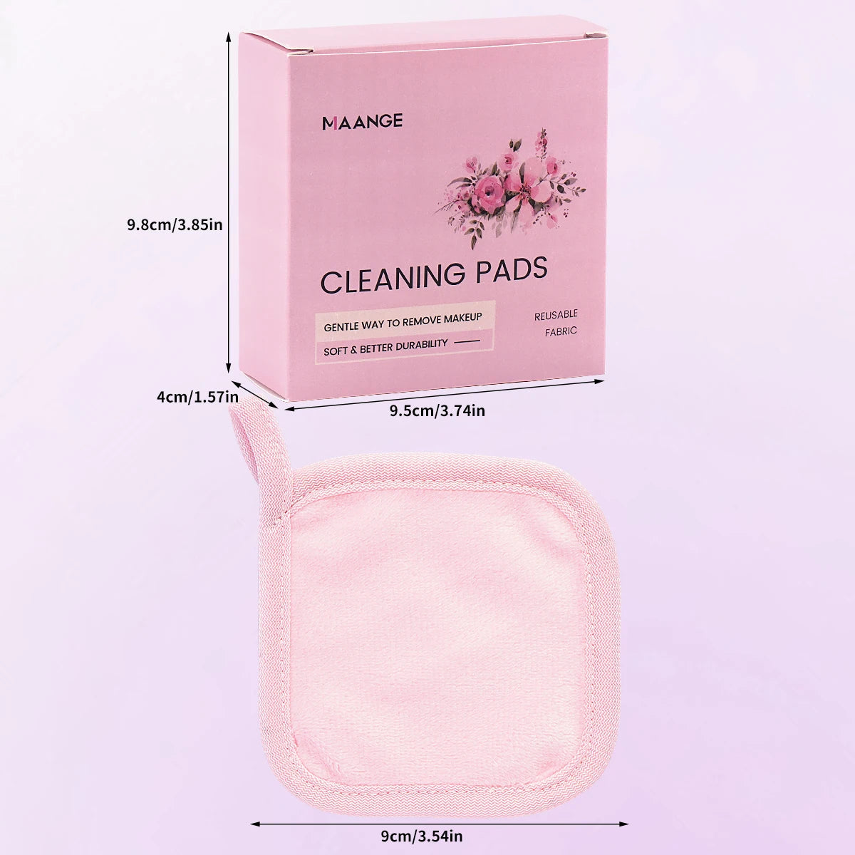 10PCS Reusable Makeup Remover Puff Cotton Pads for Facial Cleansing Puff Sponge Washable Cloth Makeup Wipes Makeup Tools