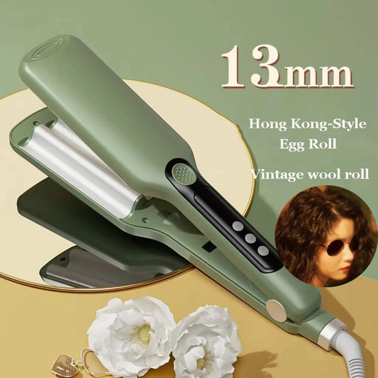 13MM Electric Egg Roll Curling Iron Small Wool Curling Tool Lasting Styling French Waver Styling Curling Iron
