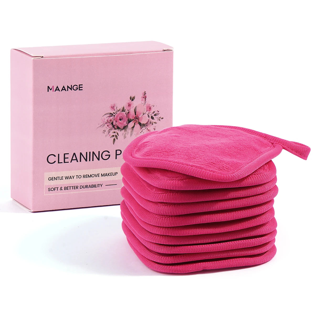 10PCS Reusable Makeup Remover Puff Cotton Pads for Facial Cleansing Puff Sponge Washable Cloth Makeup Wipes Makeup Tools