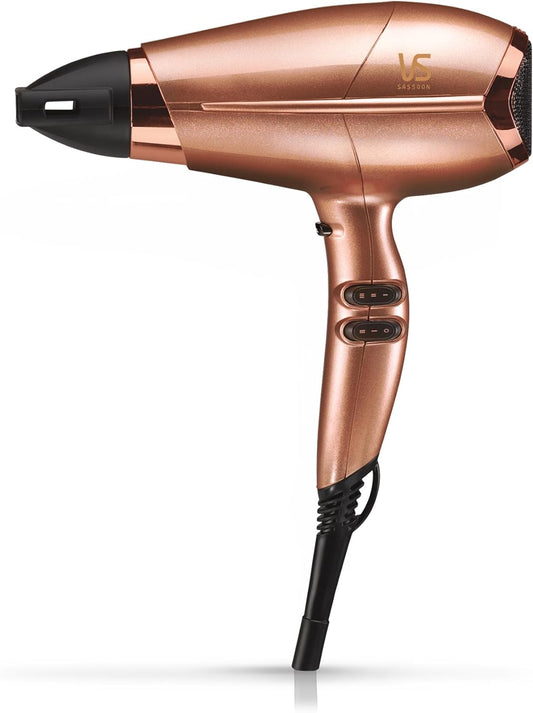 Keratin Protect 2100 Hair Dryer – 2100W HTDC Motor, 3 Heat & 2 Speed Settings, Keratin Ceramic & Ionic Conditioning, Anti-Frizz Shine, Includes Concentrator & Diffuser – Hazelnut