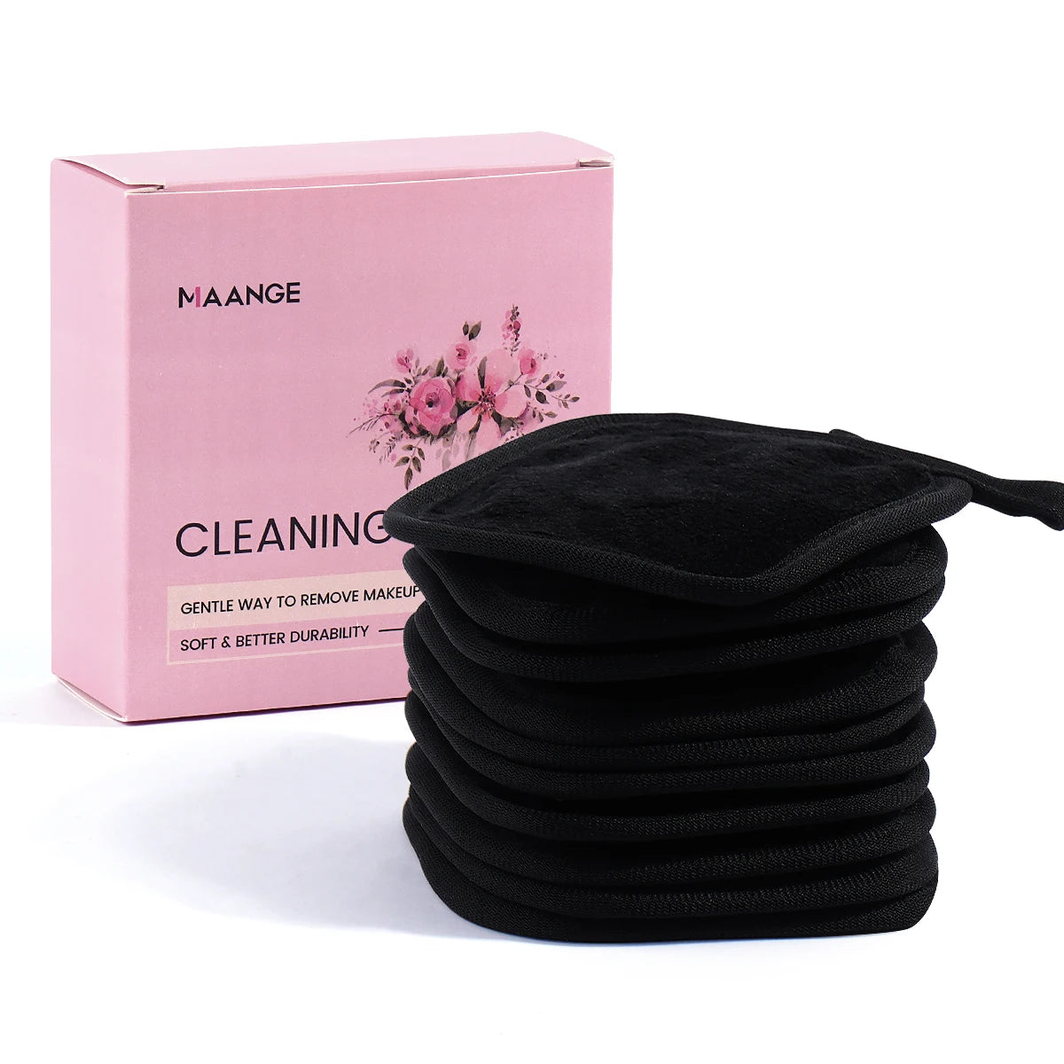 10PCS Reusable Makeup Remover Puff Cotton Pads for Facial Cleansing Puff Sponge Washable Cloth Makeup Wipes Makeup Tools